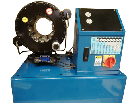 Tubing lock machine
